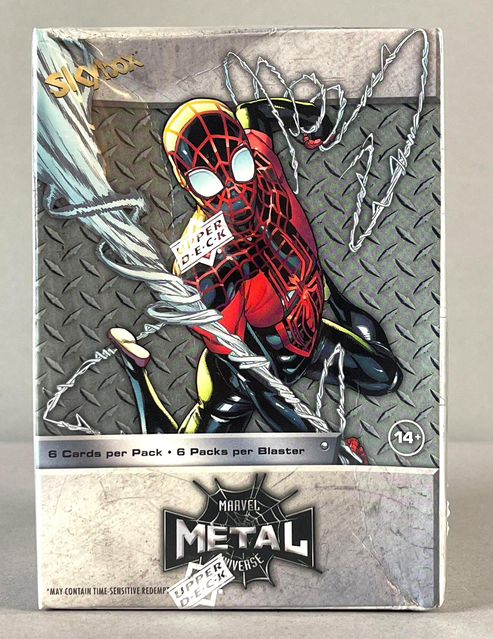 2022 Skybox Metal Marvel Universe Blaster Box: 6 - Packs per Box, 6 - Cards per pack