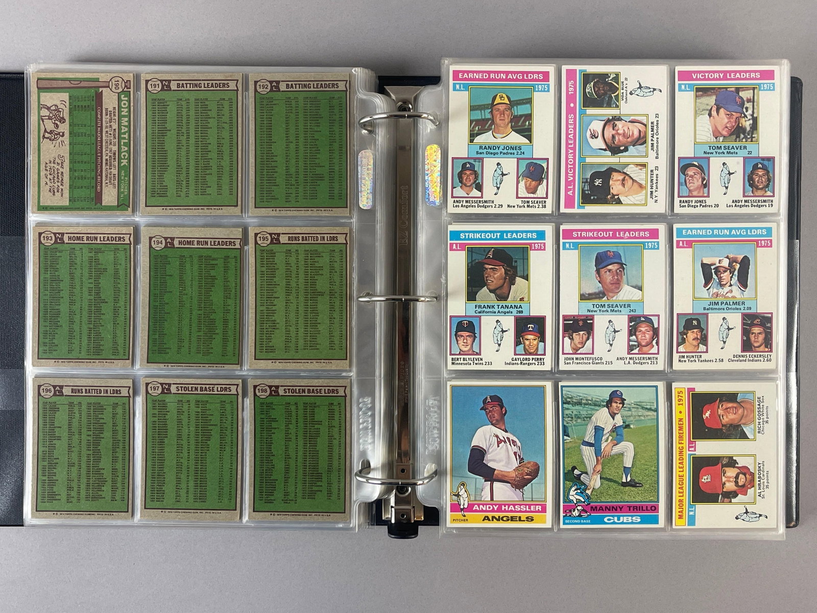 1976 Topps Baseball Complete Set in Binder - 12