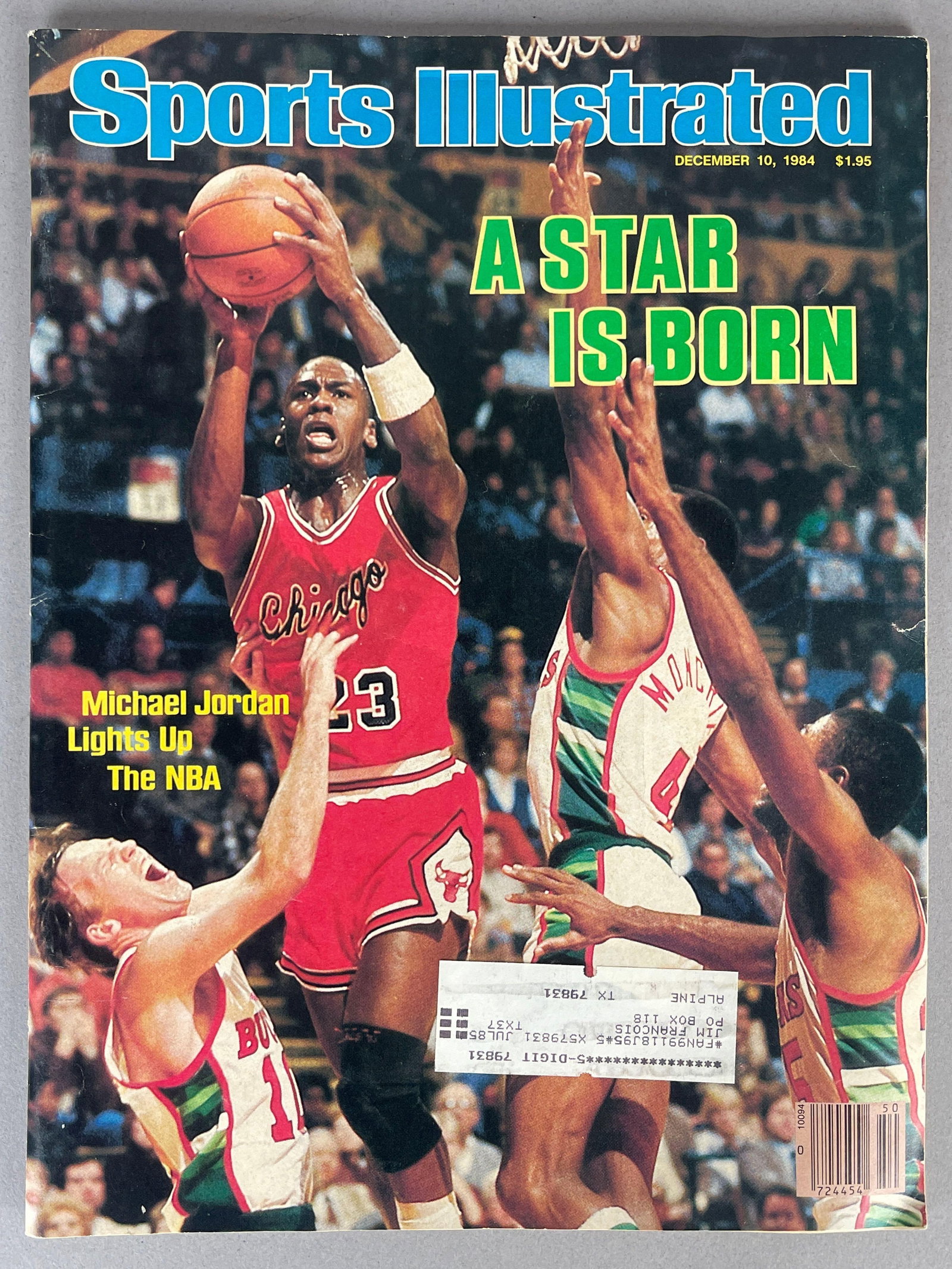1984 Sports Illustrated Michael Jordan A Star is Born (1 of 2)