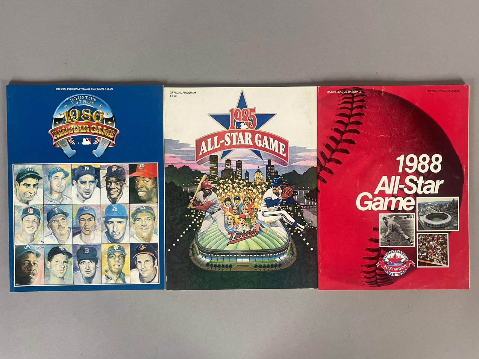 8 - 1974 - 88 Baseball All-Star Game Programs - 3
