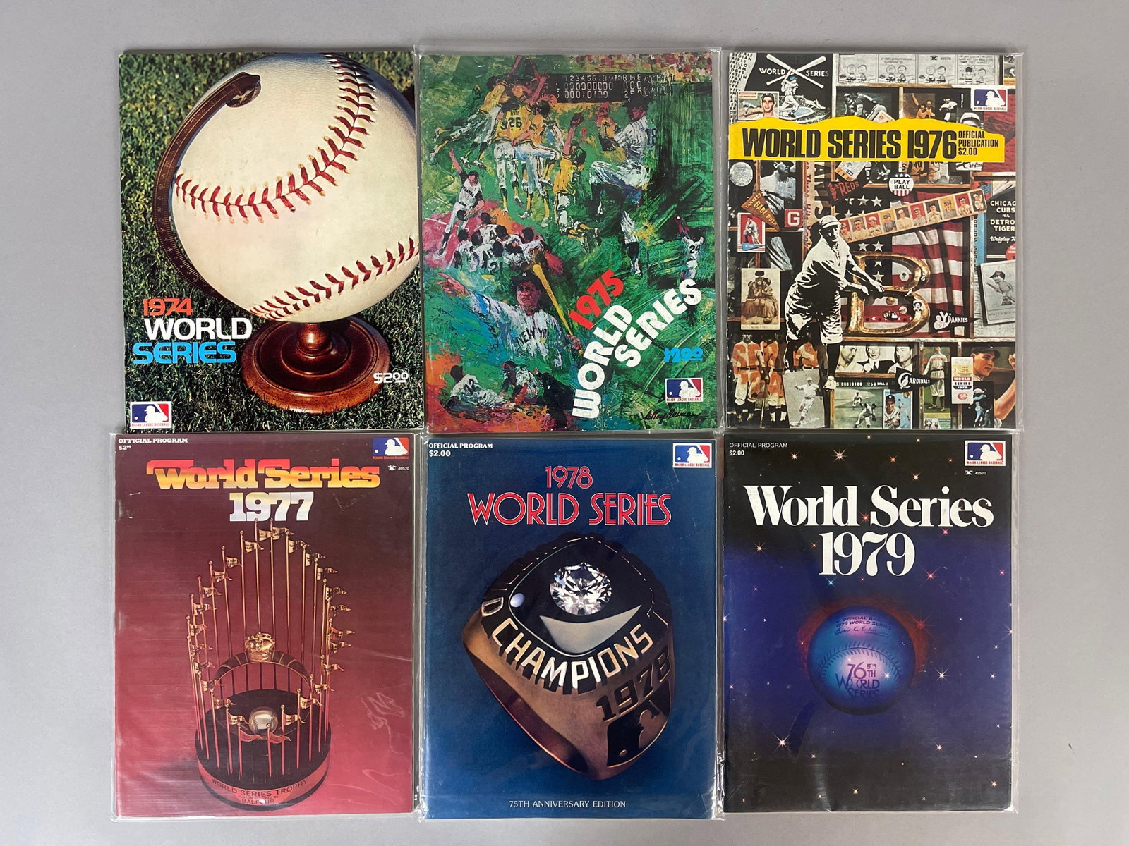 13 - 1974 - 88 World Series Programs - 2