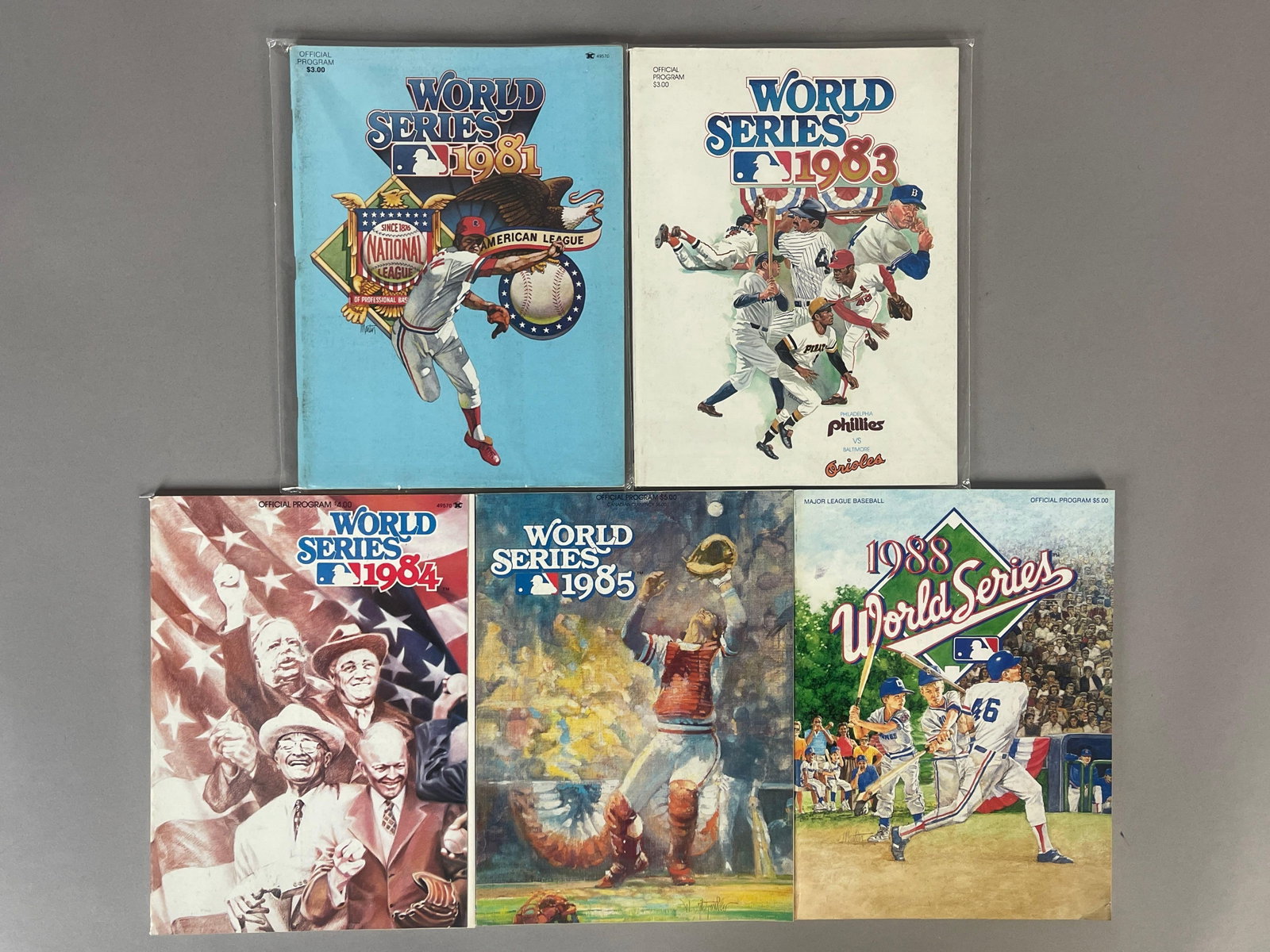 13 - 1974 - 88 World Series Programs - 3