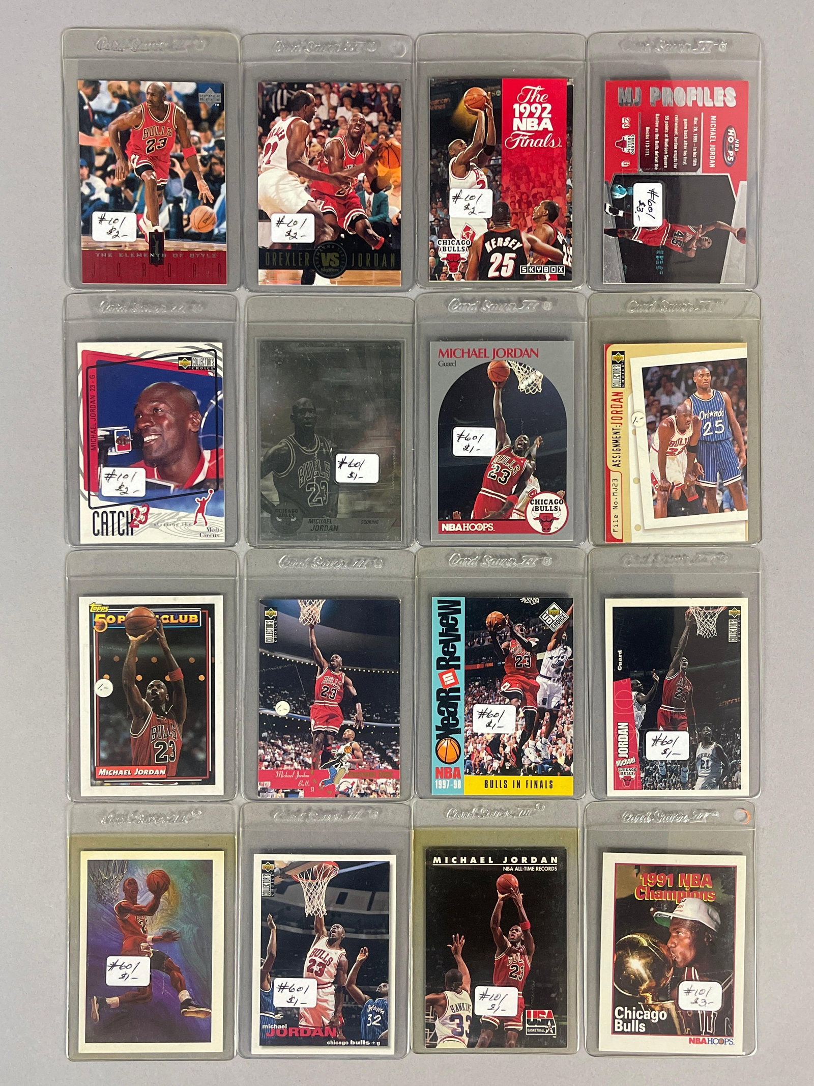 40 - Michael Jordan Cards with Inserts - 2