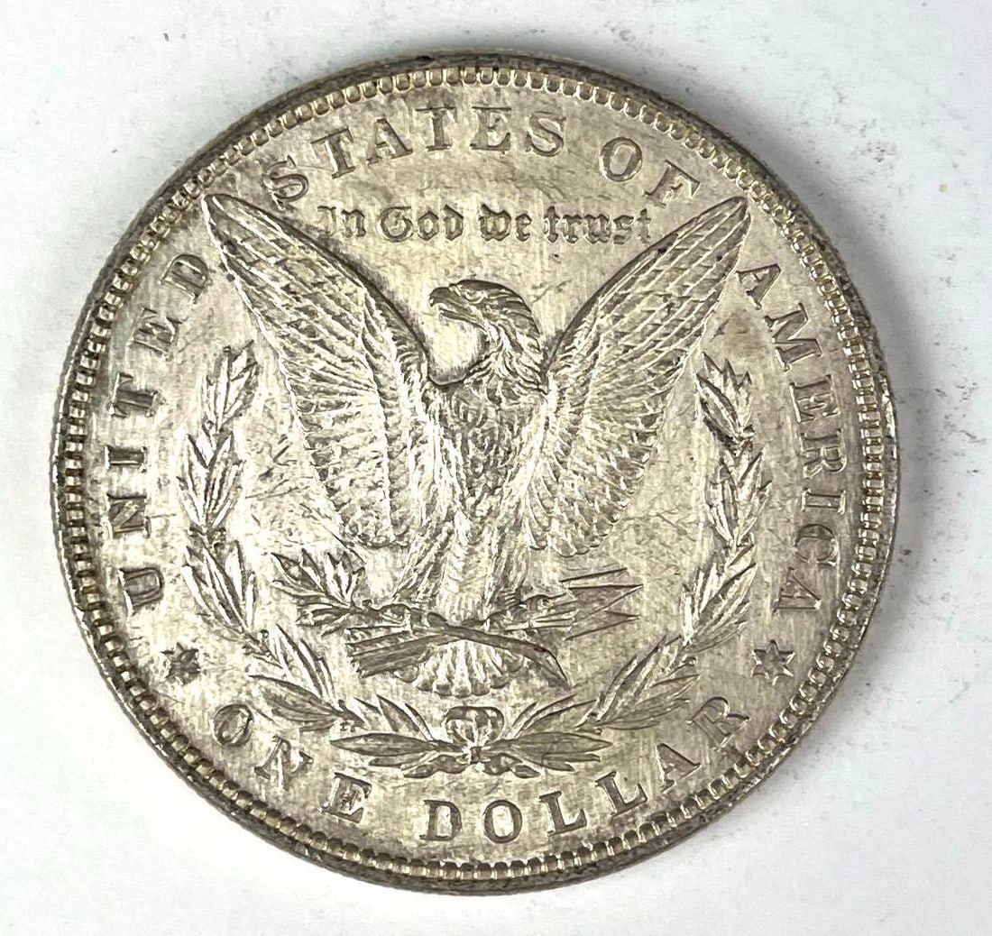 1887 US Morgan Silver Dollar - 2