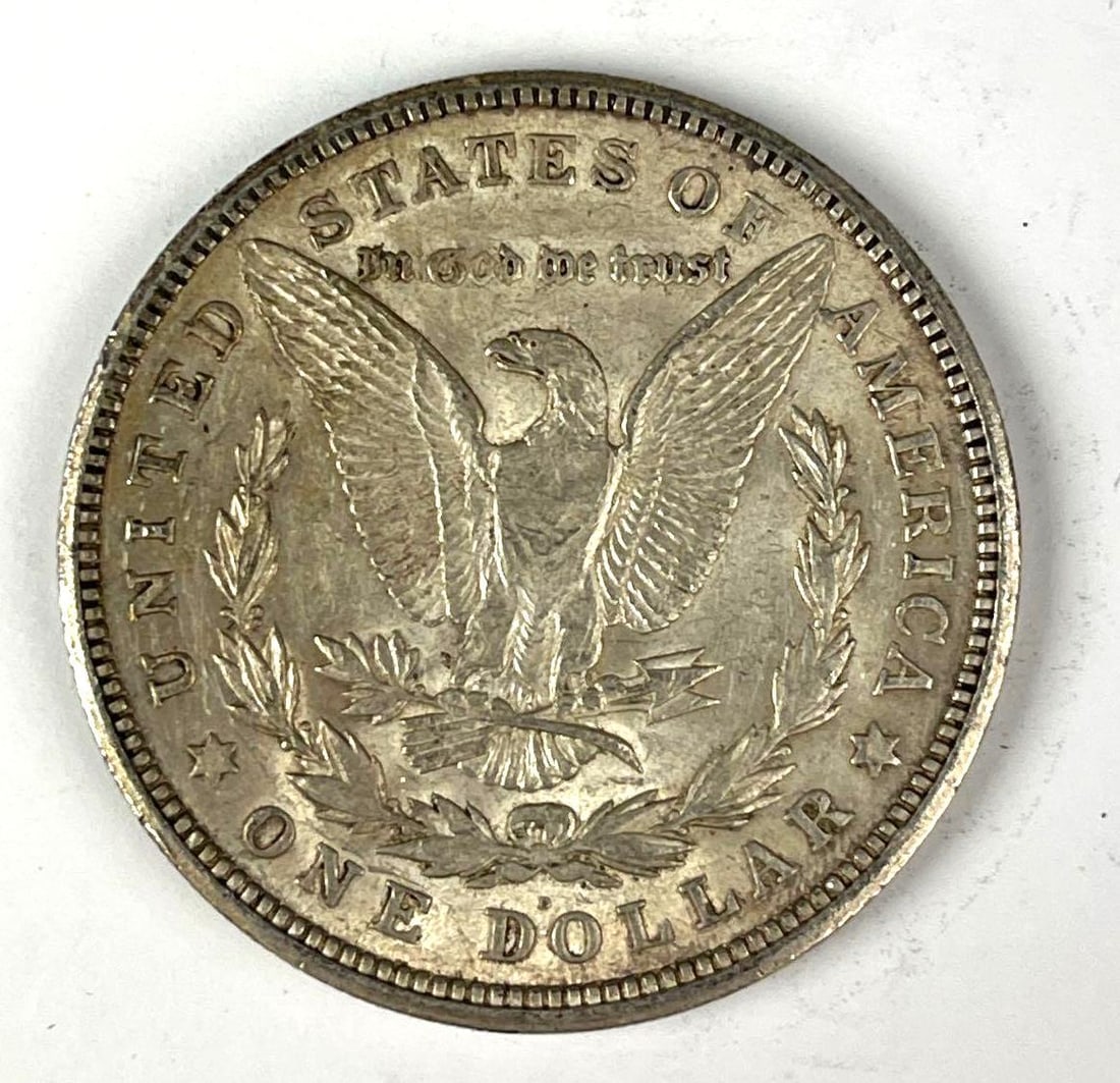 1921 D US Morgan Silver Dollar - 2