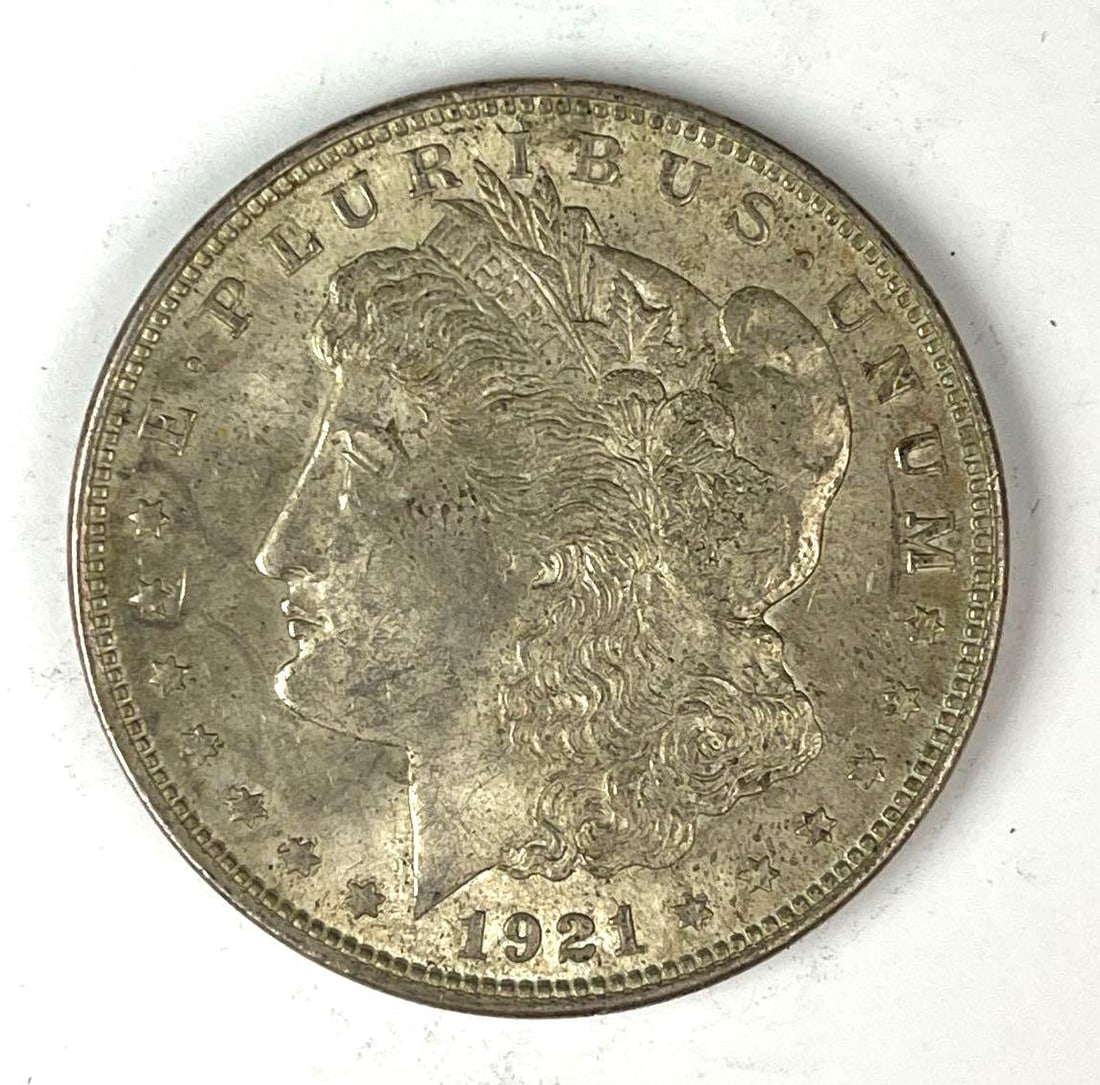 1921 US Morgan Silver Dollar: 1921 US Morgan Silver Dollar