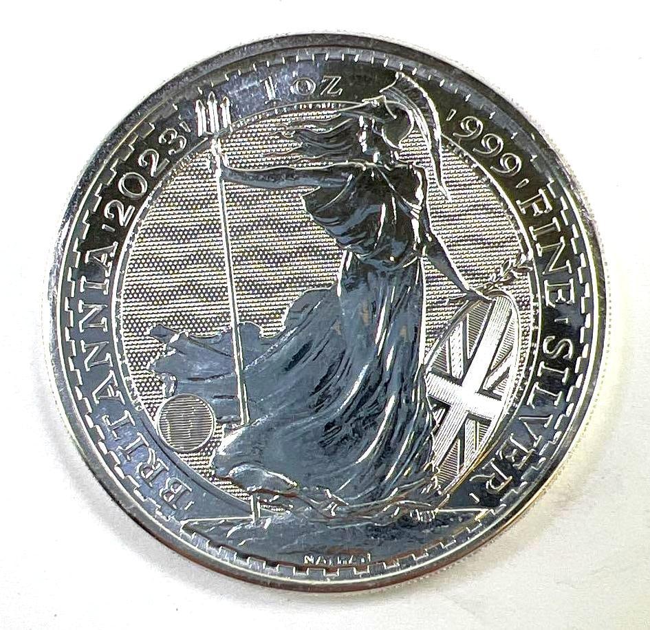 2023 Great Britain Britannia 1 oz .999 Fine Silver Round (1 of 2)