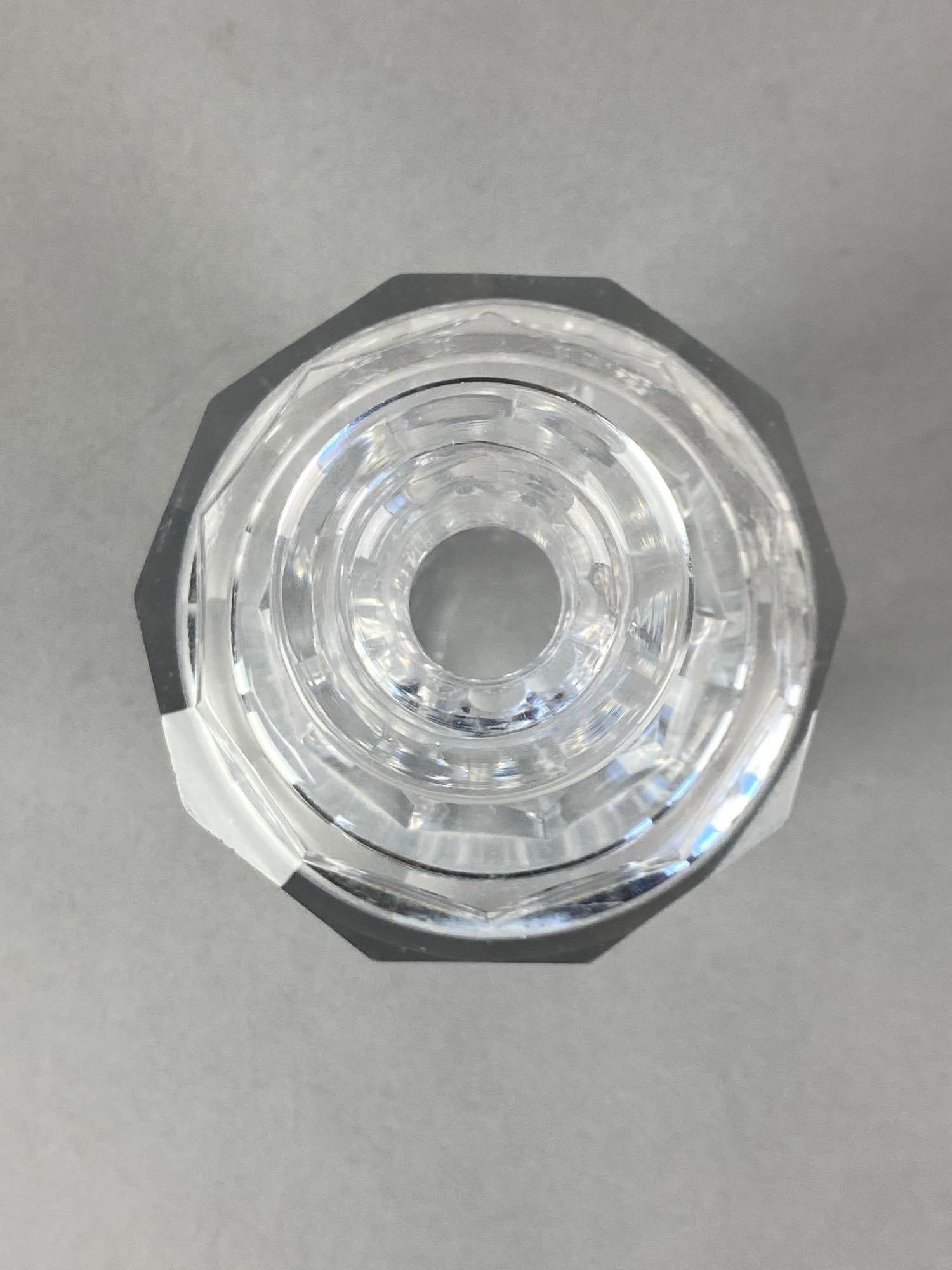 Paneled Crystal Decanter - 3