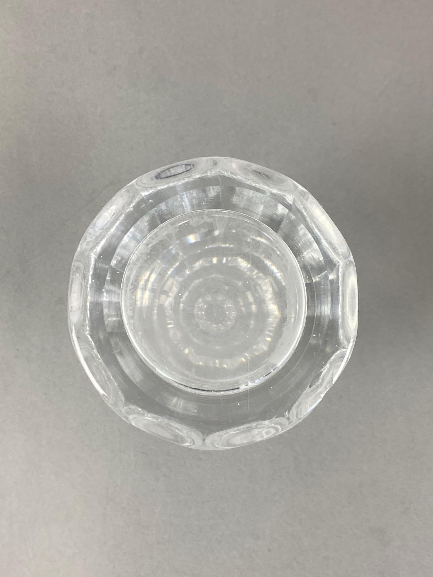 Paneled Crystal Decanter - 4