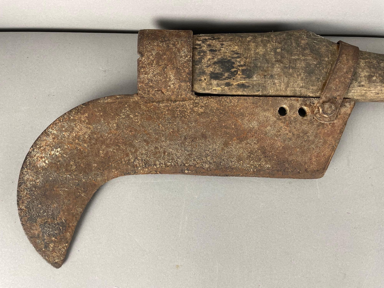 Antique Hand Forged Brush Axe - 2