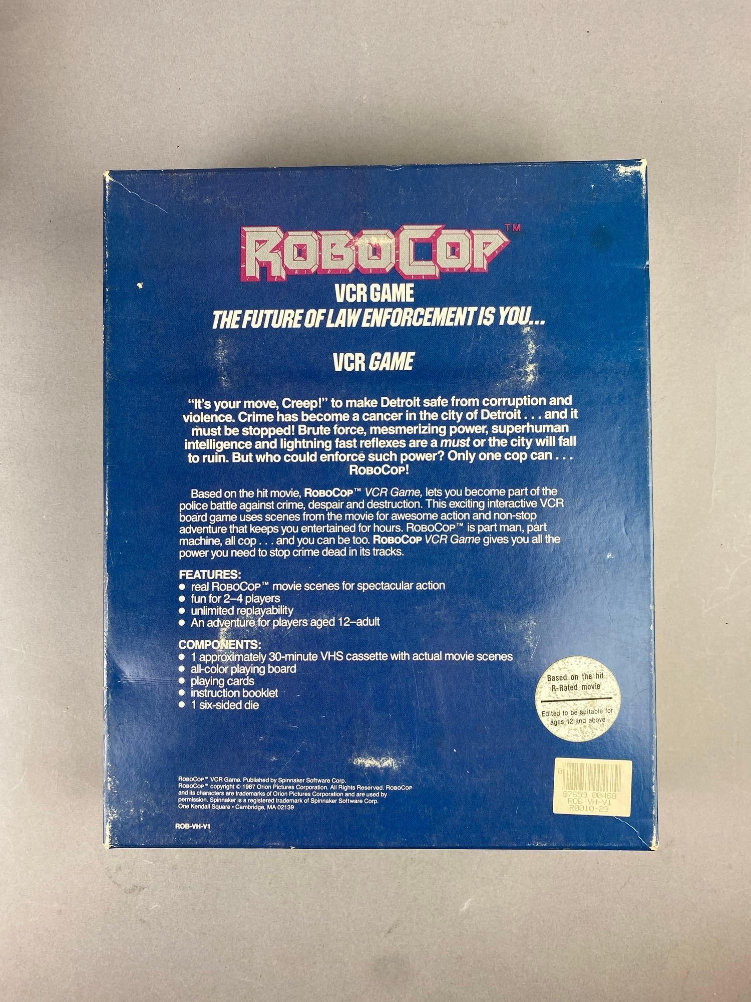 1987 RoboCop VCR Board Game - 3