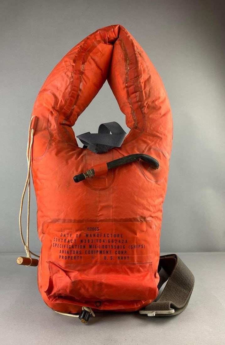 Cold War US Navy Life Preserver (1 of 2)