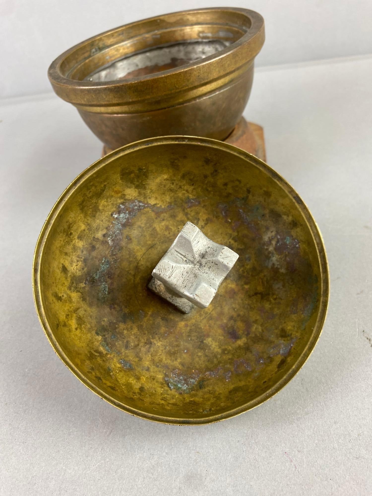 Vintage Brass Ashtray - 3