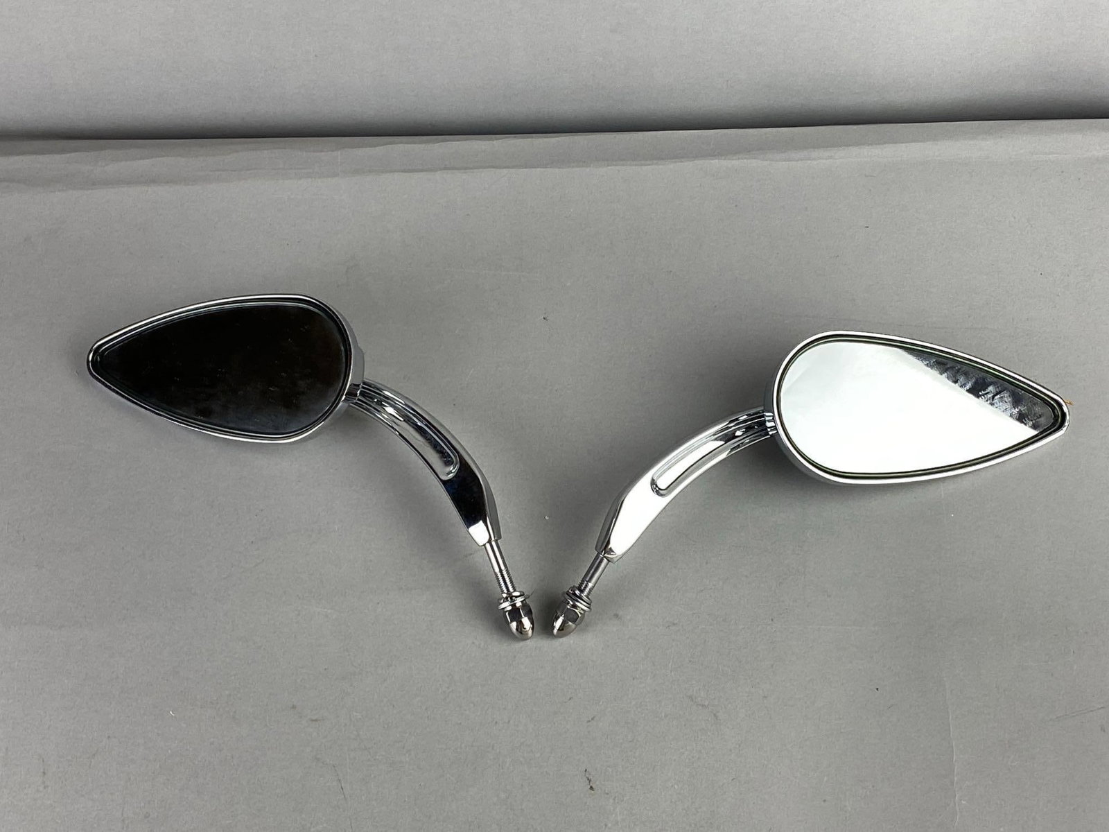 Kapsco Harley Davidson Skull Mirrors - 2
