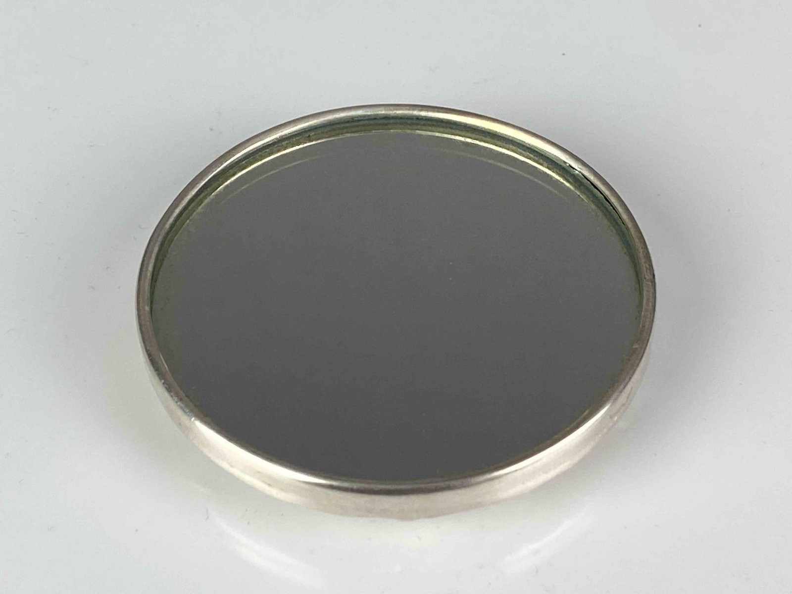 Gorham Silver Plated Purse Mirror - 2
