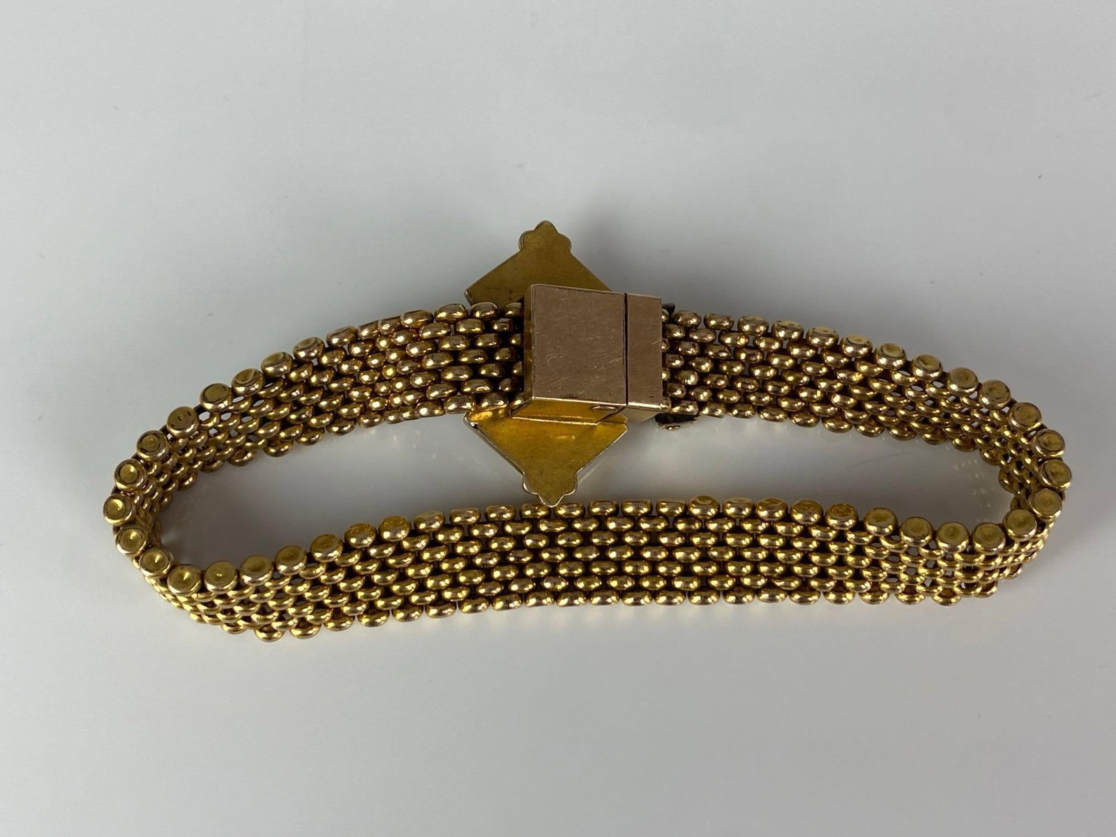 Victorian Gold Plated Adjustable Bracelet - 2