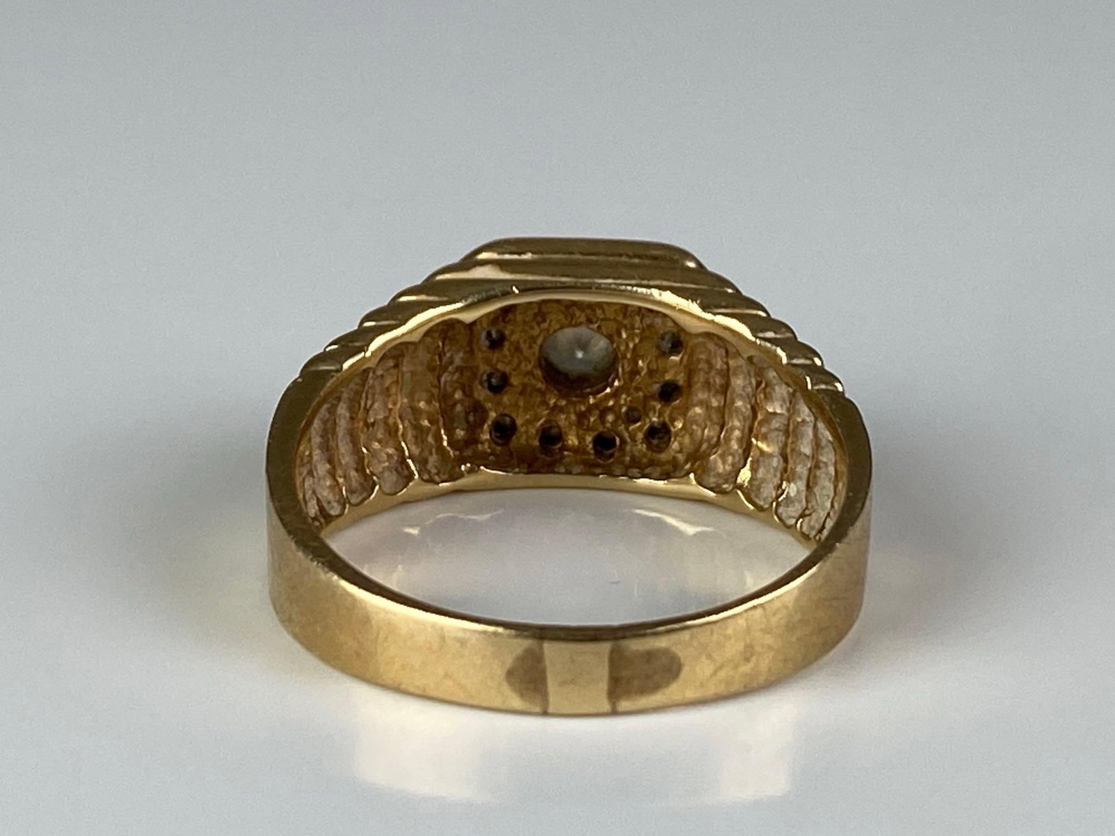 14K Yellow Gold Diamond Ring - 3