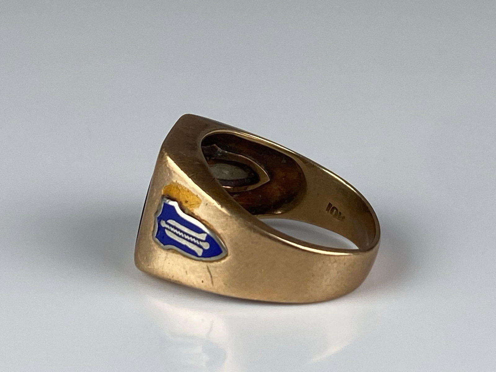 10K Yellow Gold Masonic Ring - 2