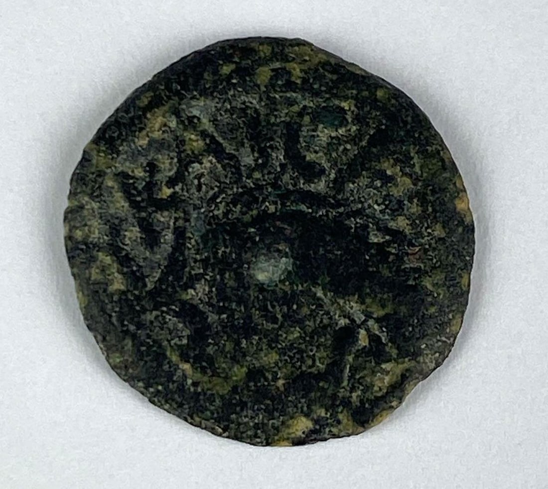 Judea Marcus Ambibulus Under Augustus AE Prutah Roman Coin: Judea Marcus Ambibulus Under Augustus AE Prutah Roman Coin
