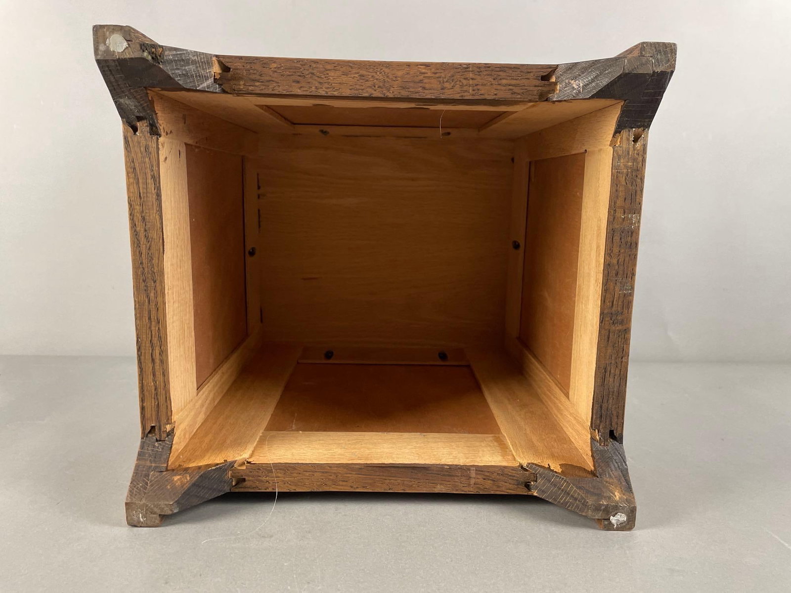 Oak Plant Stand - 4