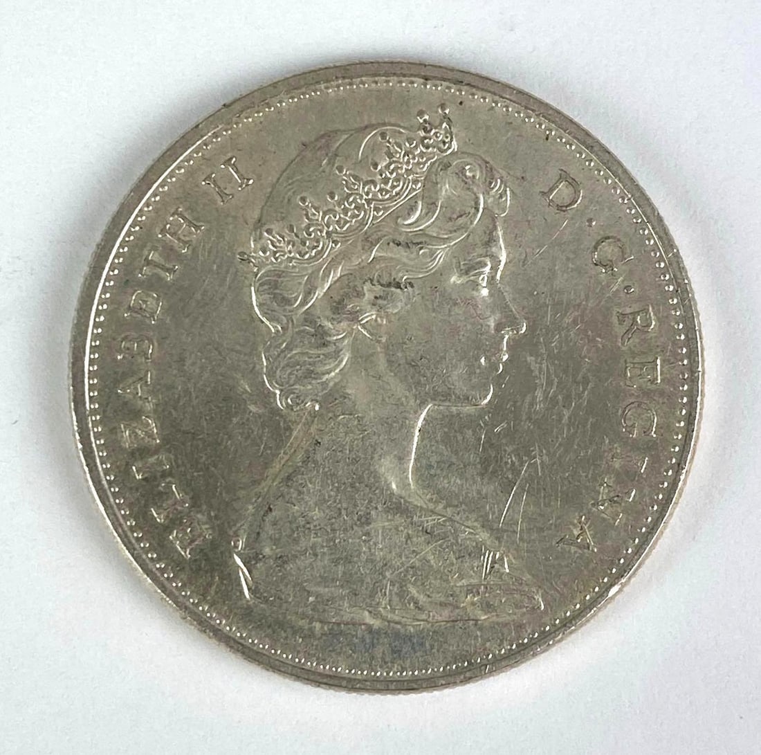 1965 Canada Silver Voyageur Dollar (1 of 2)