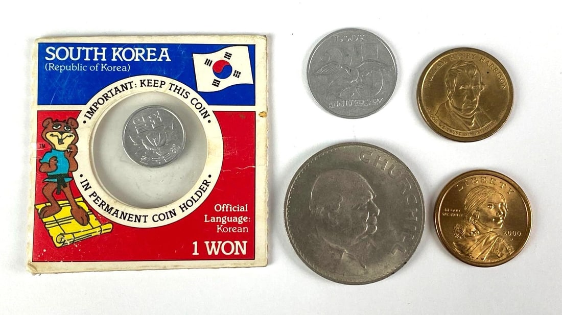 Group of Assorted Coins/Tokens (1 of 3)