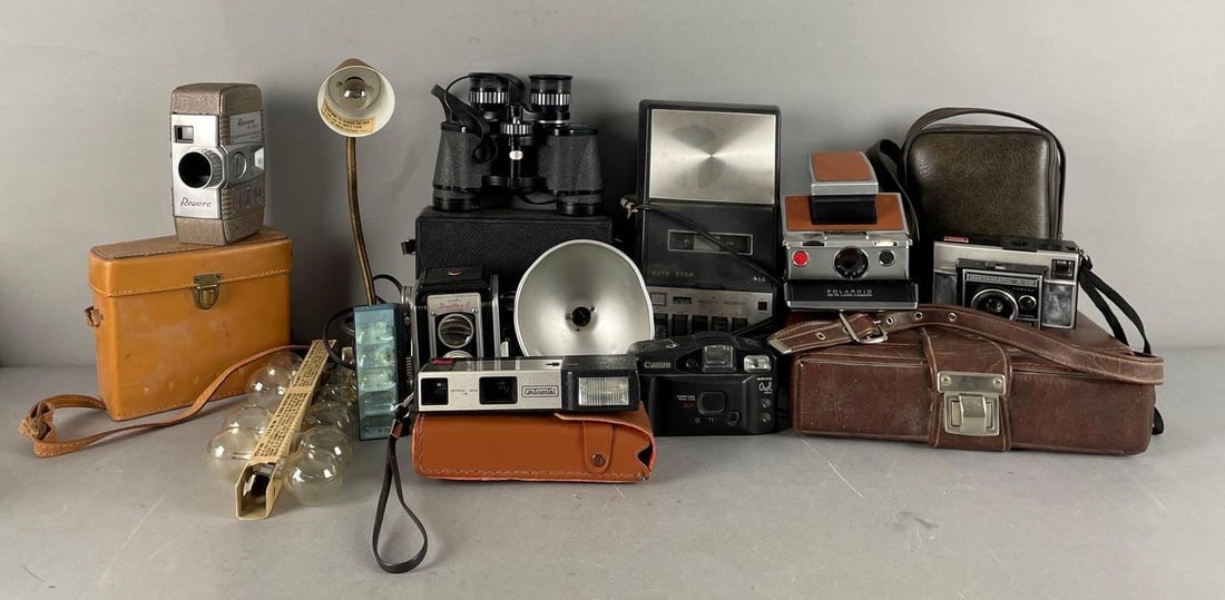 Group of Vintage Cameras and More (1 of 4)