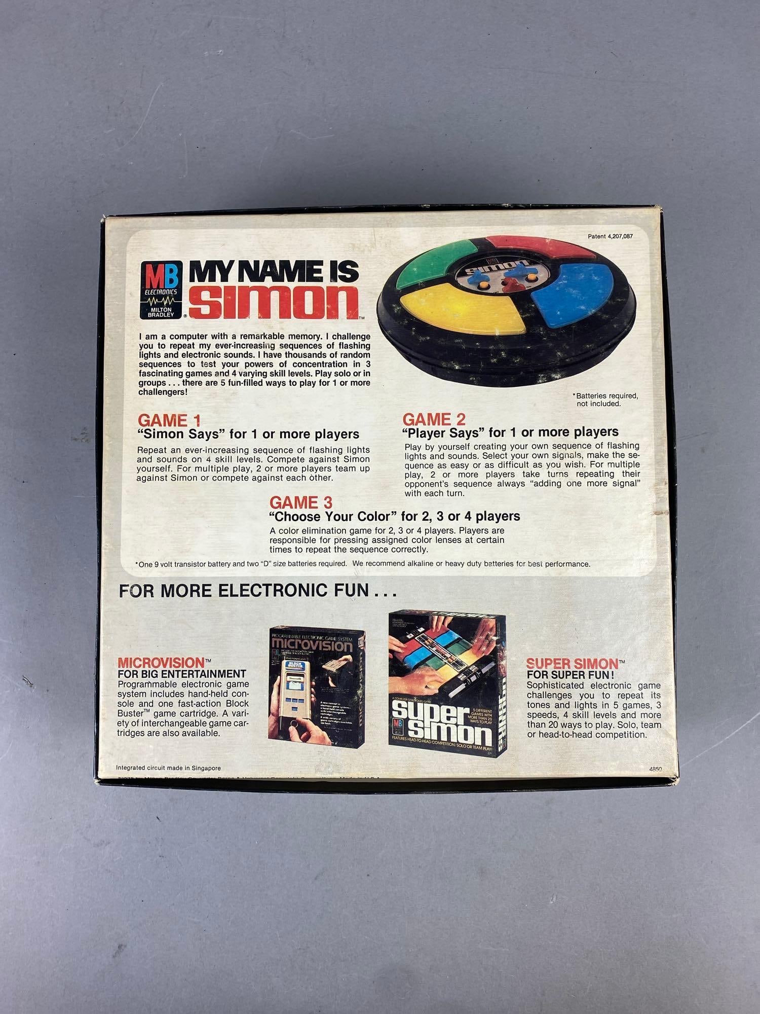 Vintage 1978 MB Electronics Simon Game - 5