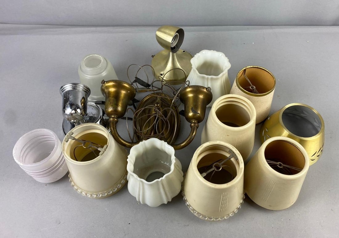Group of Assorted Lamp Shades and More (1 of 3)