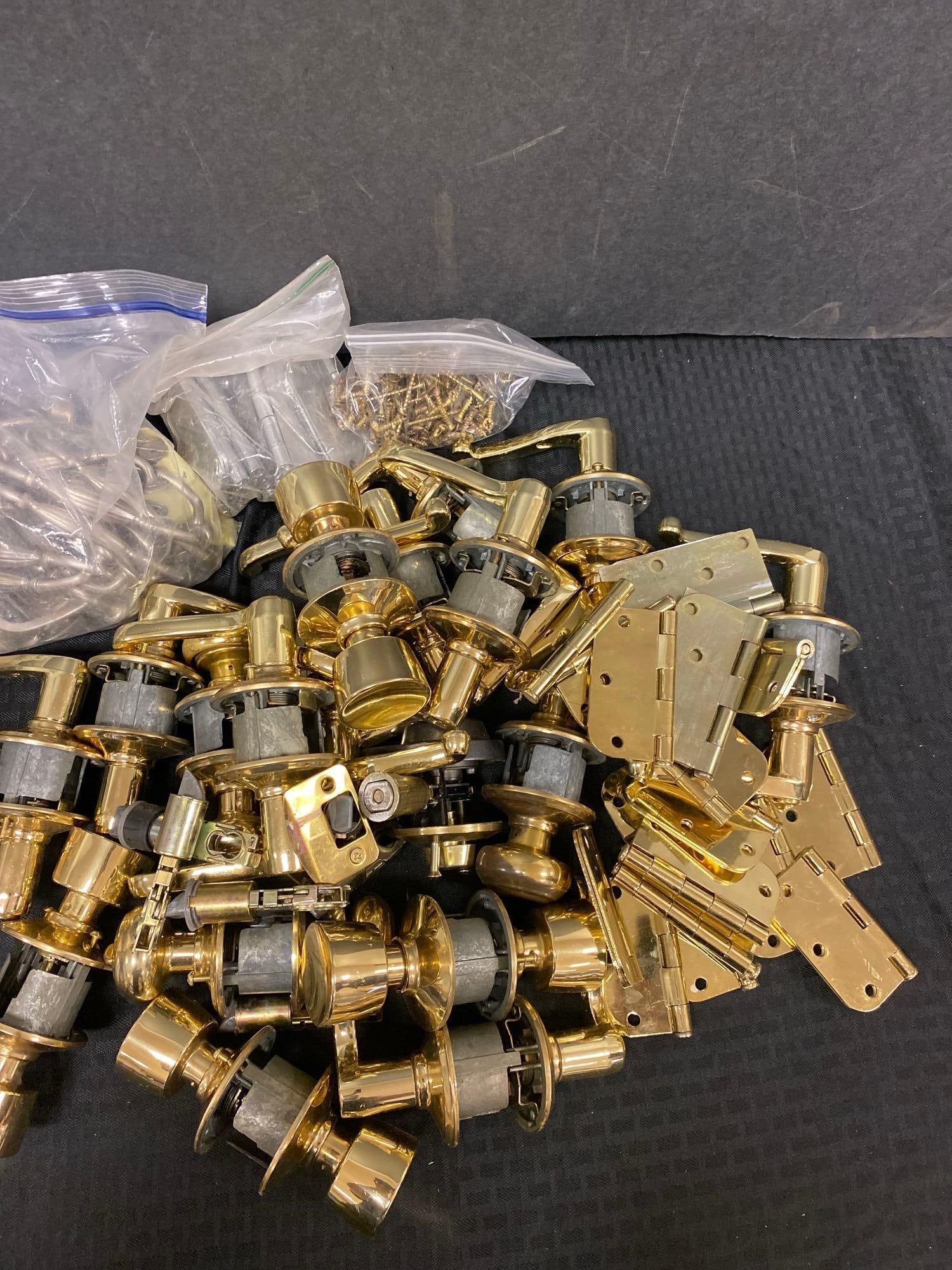Group of Assorted Door Knobs, Handles, and More - 3