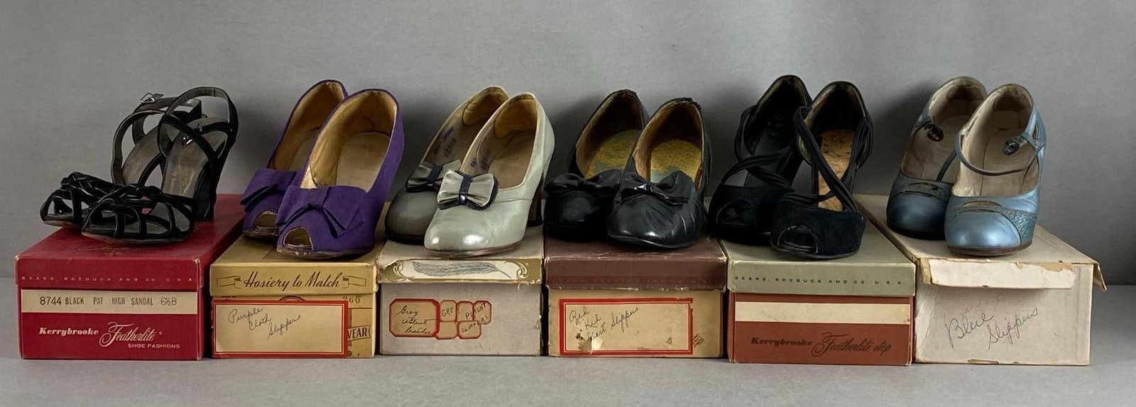 Group of 6 Heeled Dress Shoes (1 of 3)