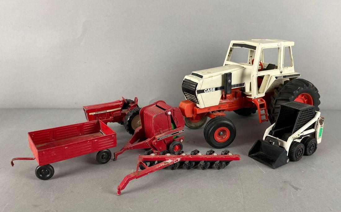 Group of Pressed Steel International Toy Farm Equipment and More (1 of 3)