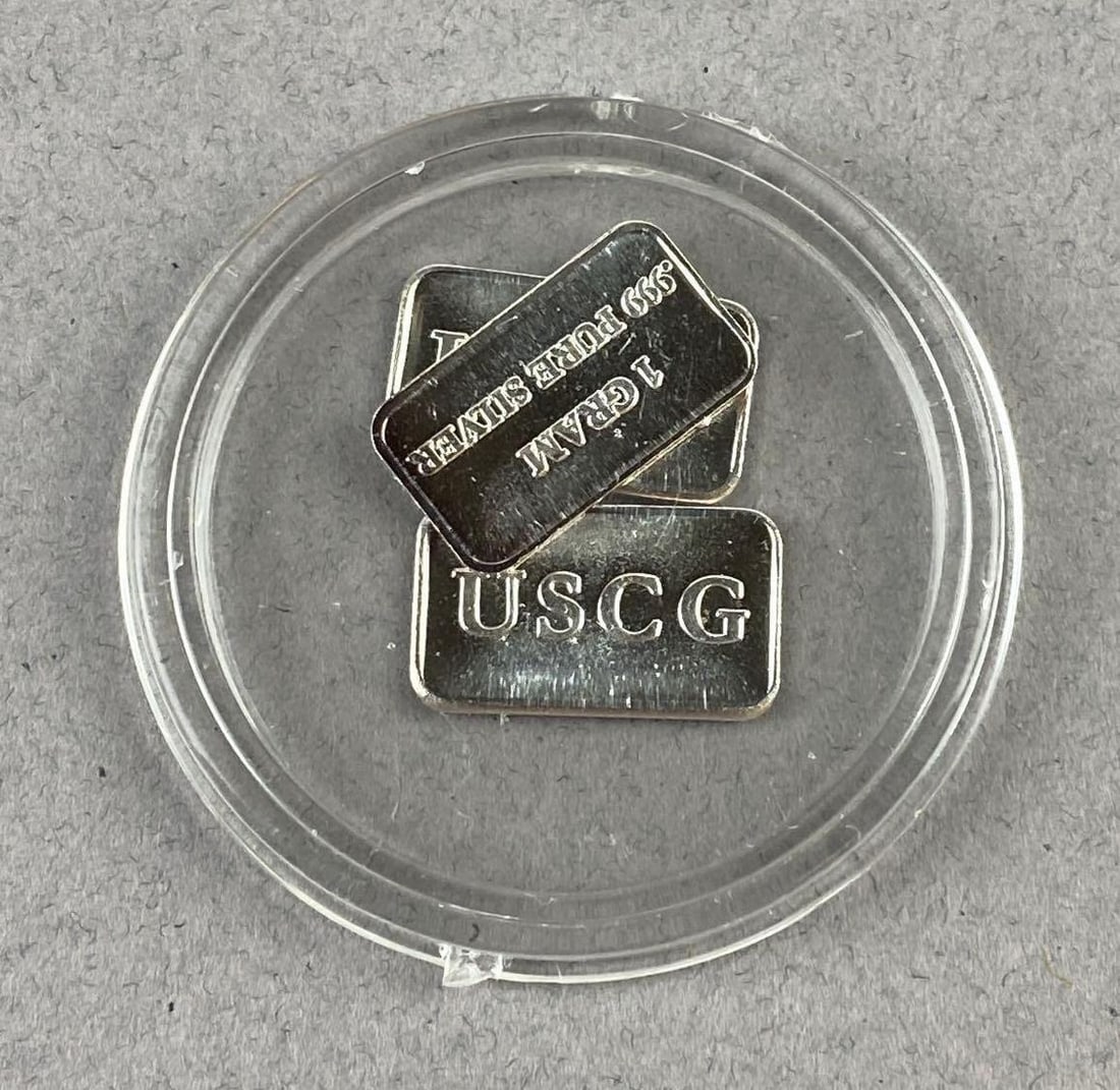 Group of 3 United States Commemorative Gallery 1g .999 Fine Silver Pieces (1 of 3)