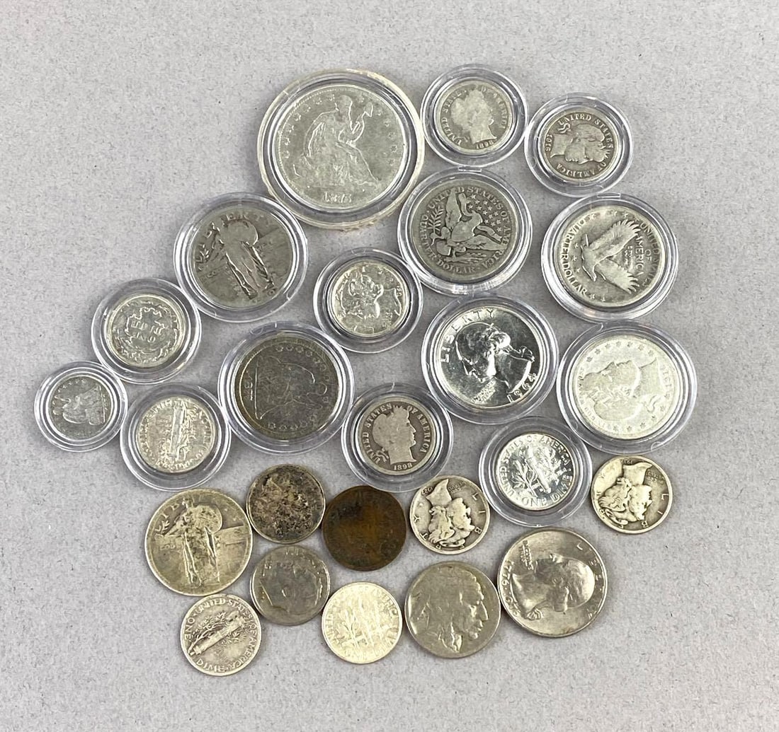 Group of Assorted US Coins (1 of 1)