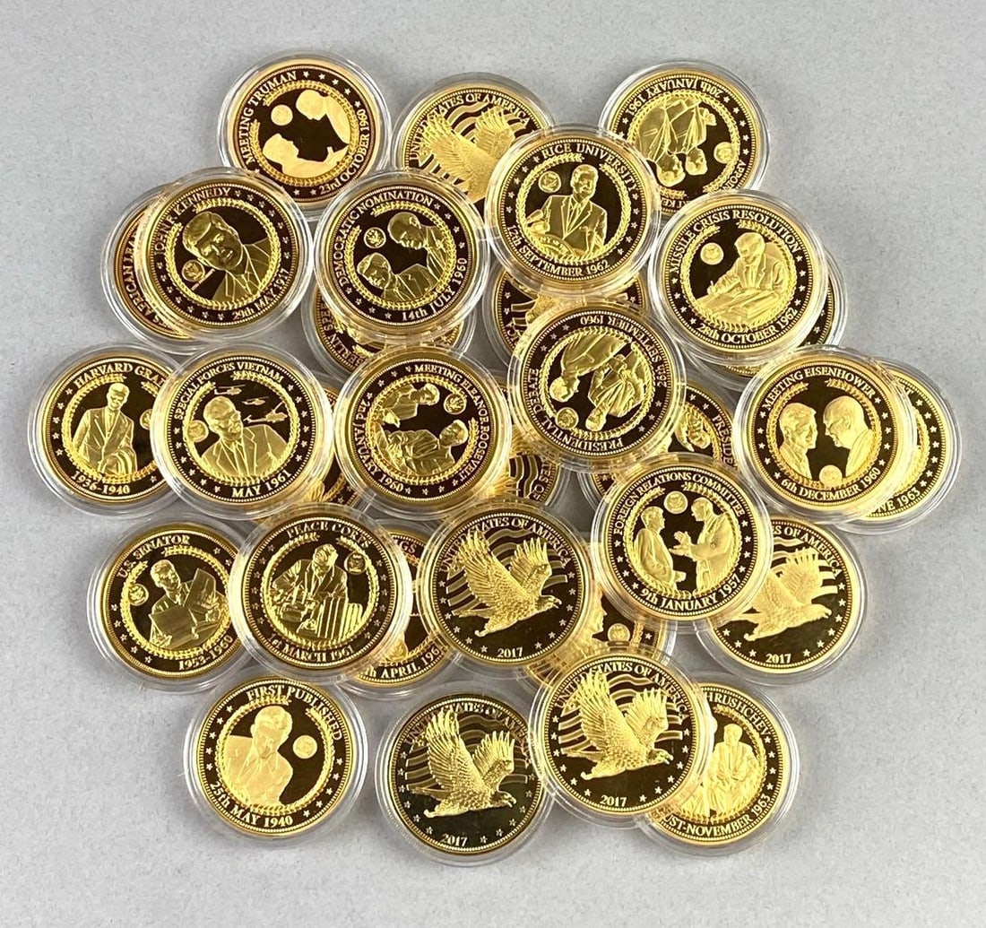 Group of 30+ 2017 US Presidential Commemorative Coins (1 of 1)
