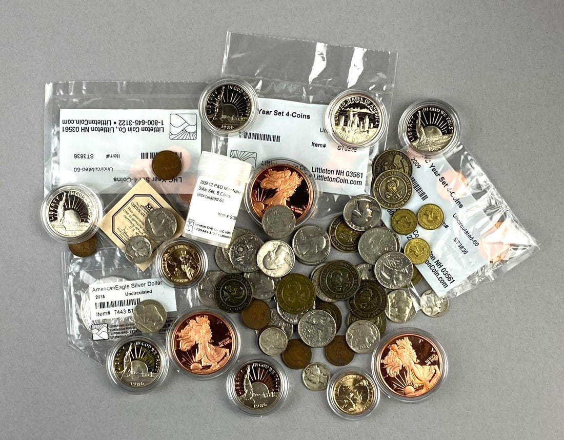 Group of Assorted US Commemorative Coins and More (1 of 1)