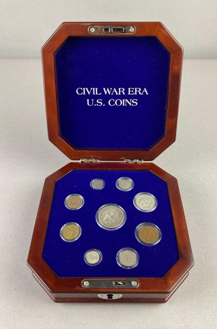 PCS Stamps and Coins Civil War Era US Coin Set (1 of 5)