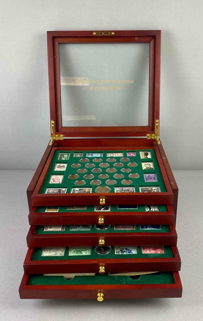 PCS Stamps and Coins: A Century of Lincoln Coins and Stamps Set (1 of 7)