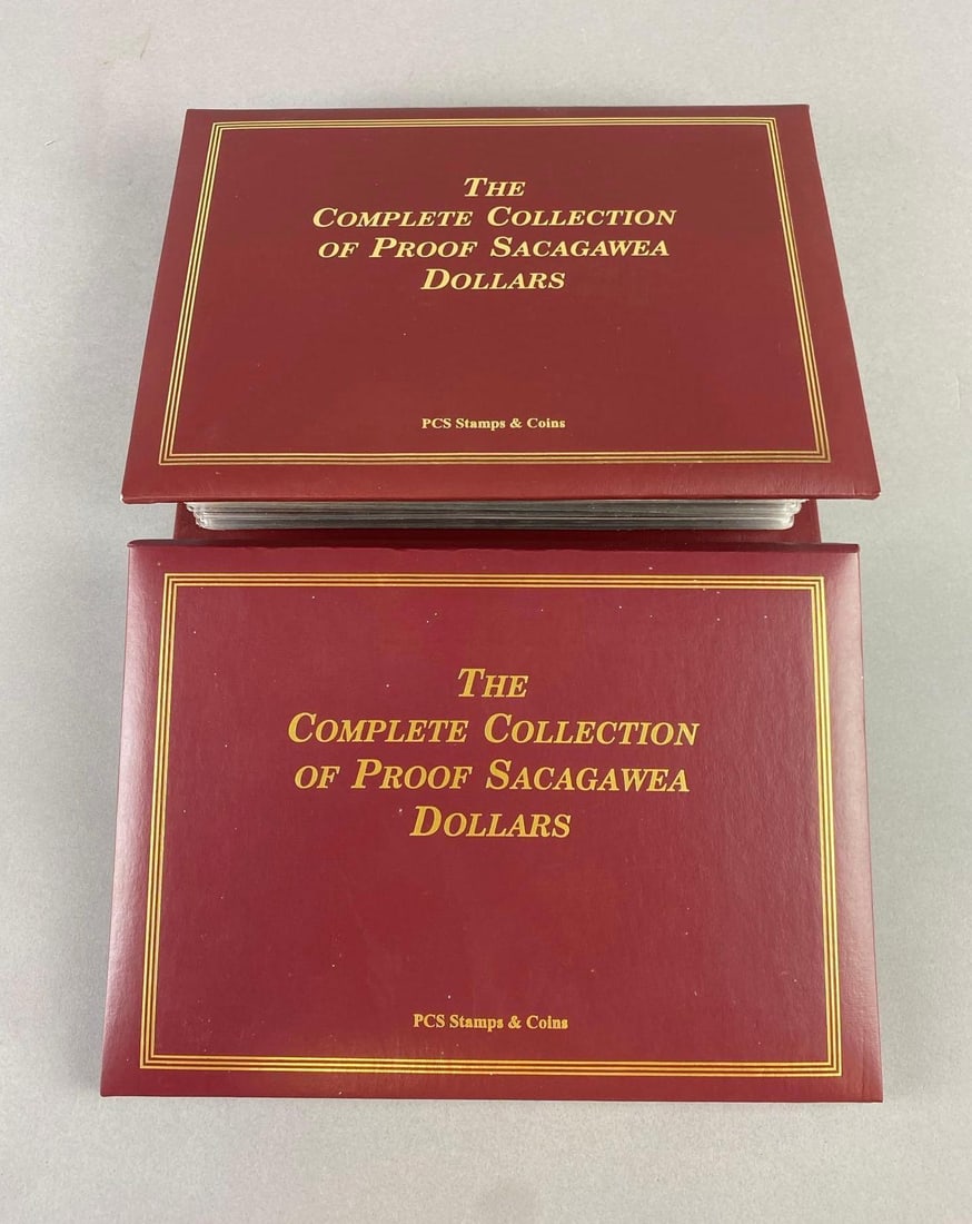 Group of 2 PCS Stamps and Coins Collection of Proof Sacagawea Dollars (1 of 6)
