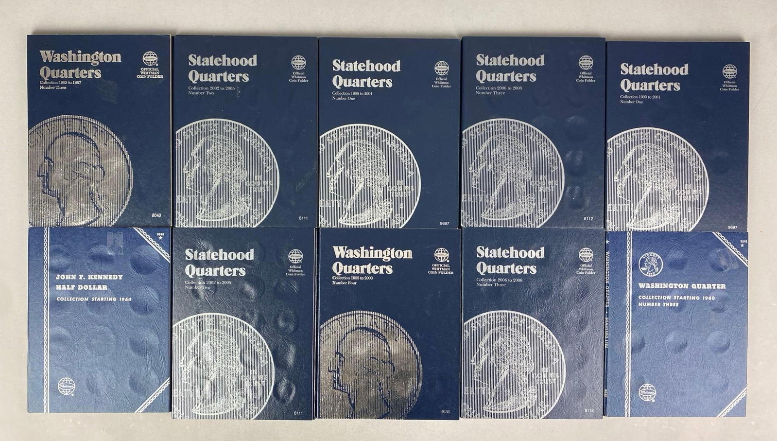 Group of Assorted Whitman Coin Albums (1 of 3)