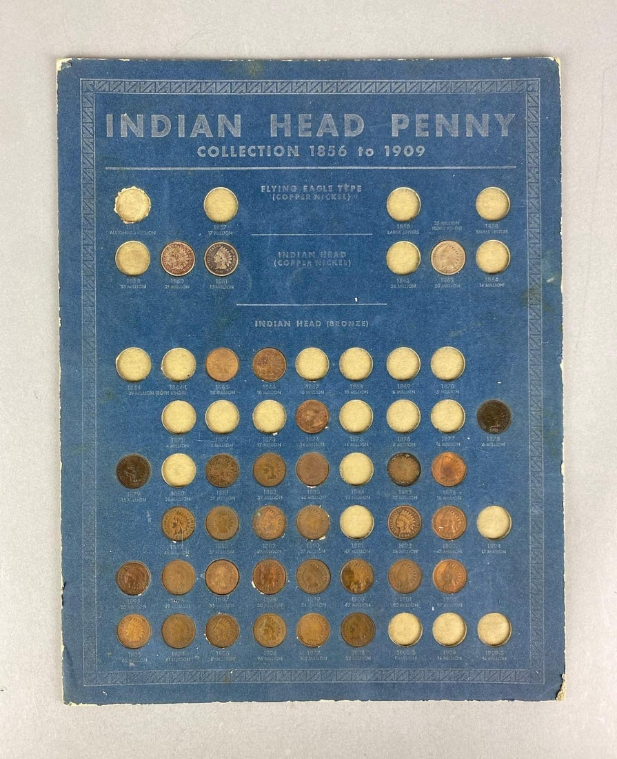 Whitman 1856-1909 Indian Head Penny Folder (1 of 2)