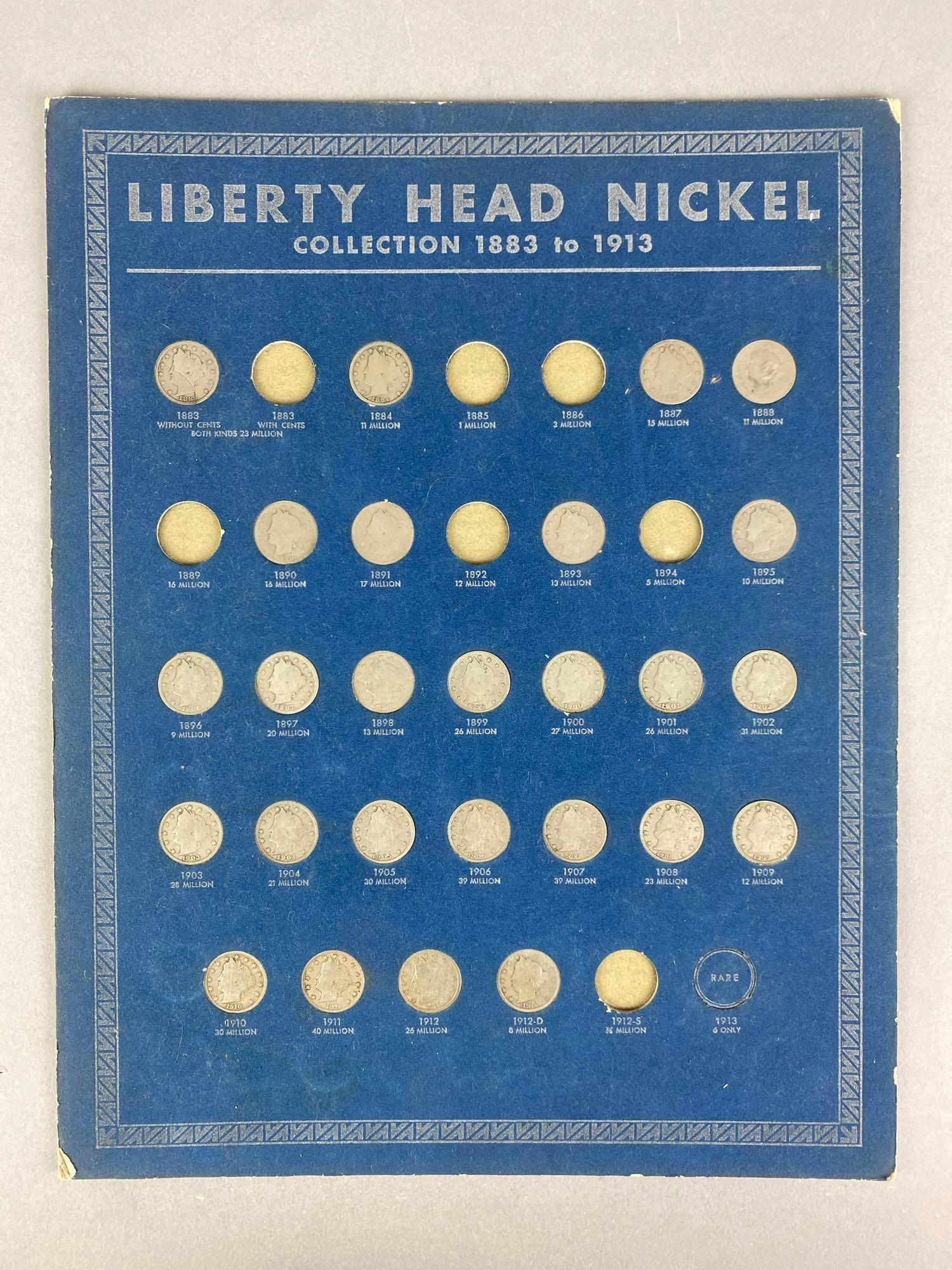 Whitman 1883-1913 Linerty Head Nickel Folder (1 of 2)