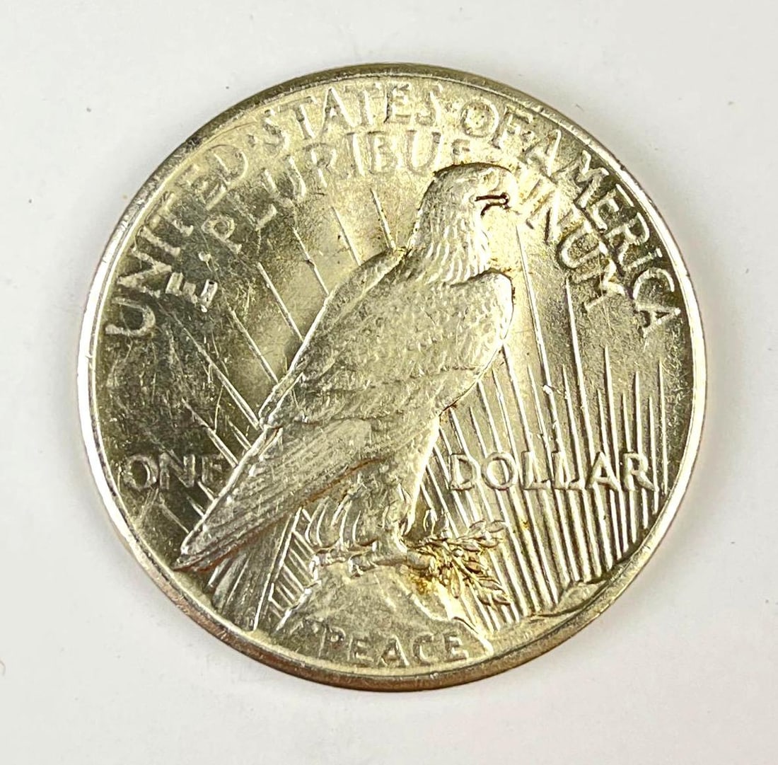 1925 US Peace Silver Dollar - 2