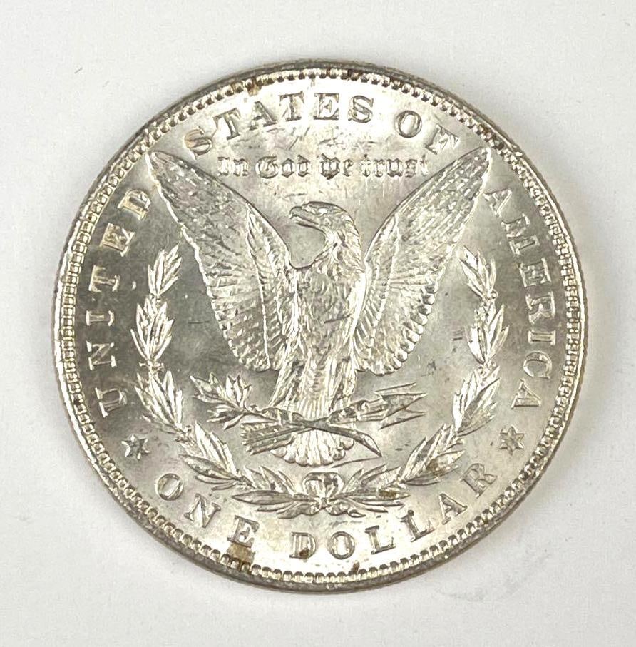1897 US Morgan Silver Dollar - 2