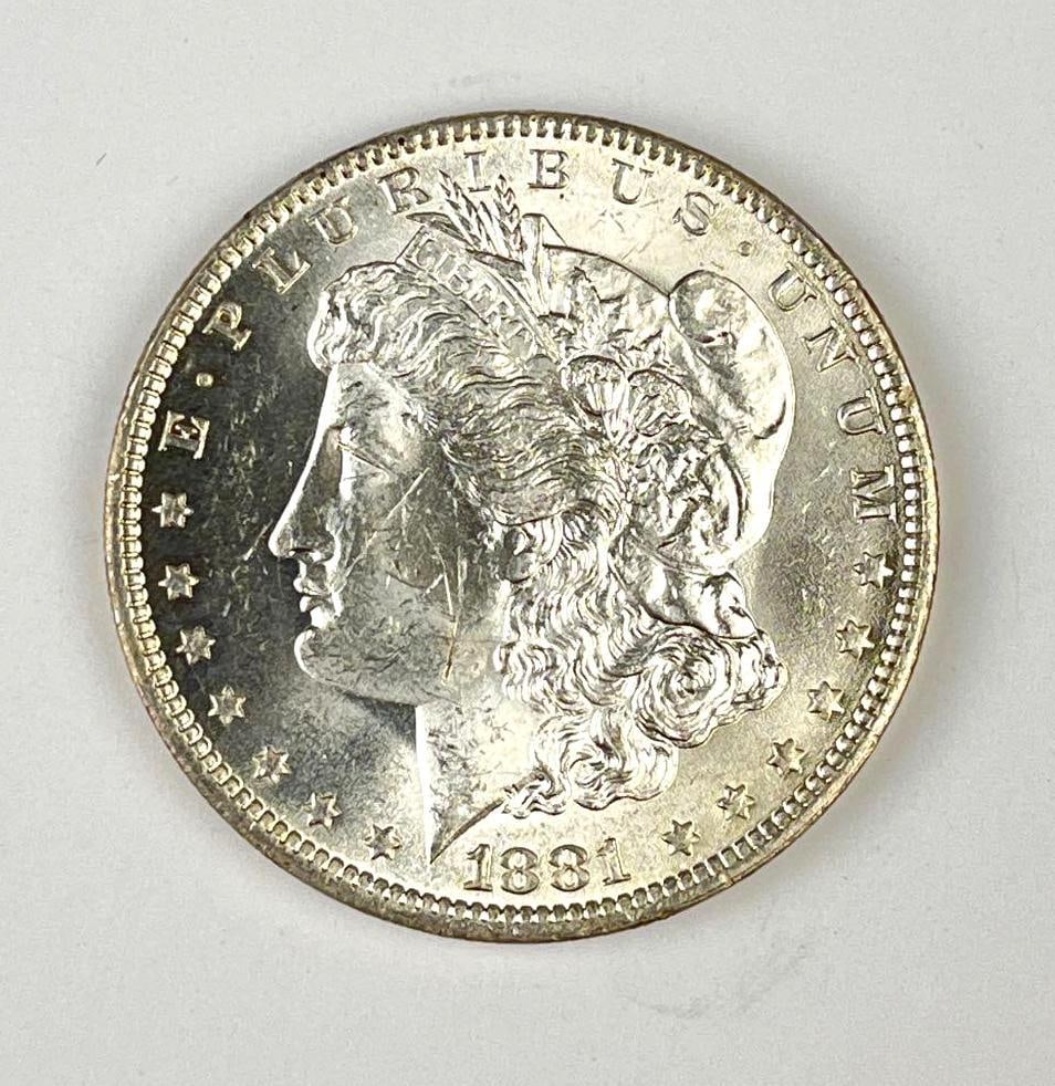 1881 O US Morgan Silver Dollar: 1881 O US Morgan Silver Dollar
