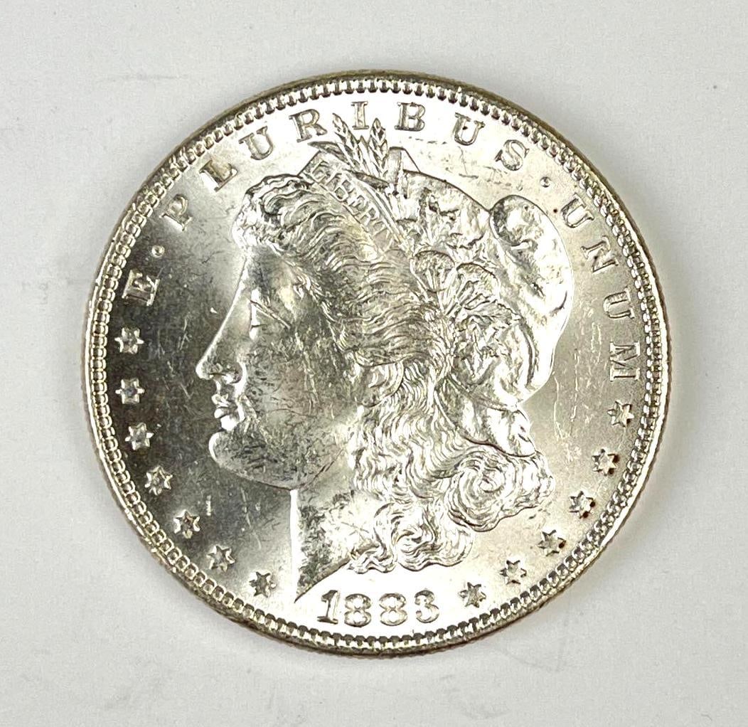 1883 US Morgan Silver Dollar: 1883 US Morgan Silver Dollar