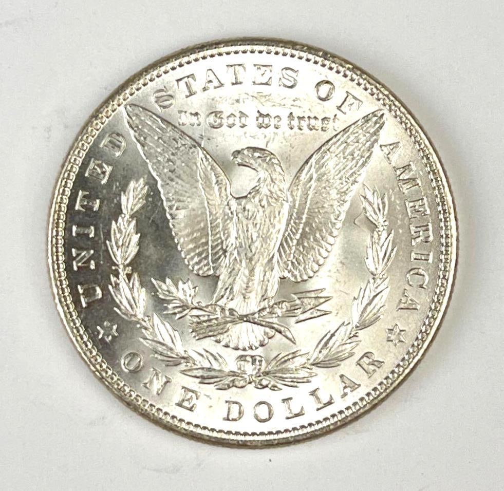 1883 US Morgan Silver Dollar - 2