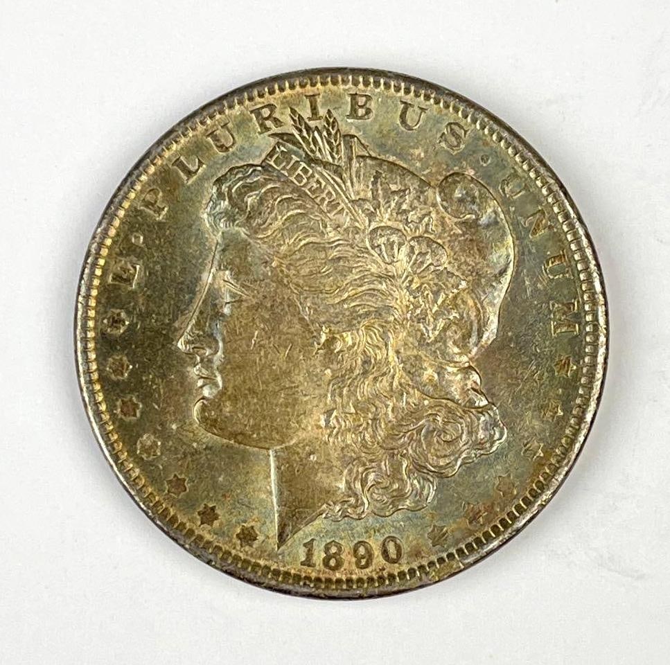 1890 US Morgan Silver Dollar: 1890 US Morgan Silver Dollar