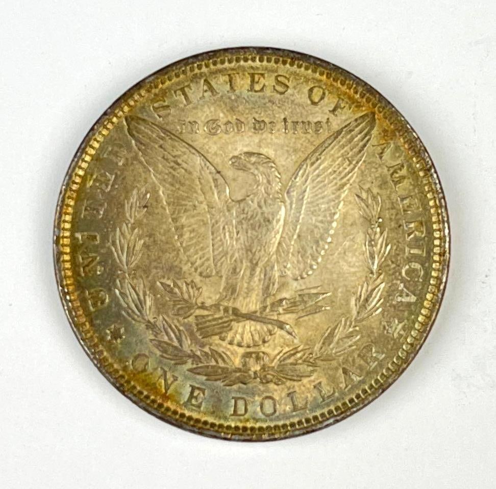 1890 US Morgan Silver Dollar - 2