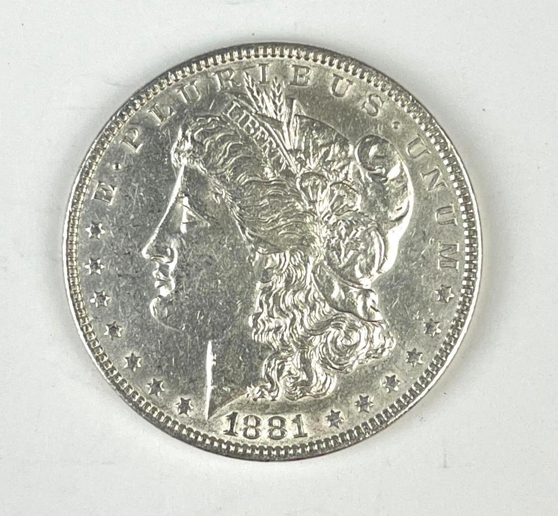 1881 US Morgan Silver Dollar: 1881 US Morgan Silver Dollar